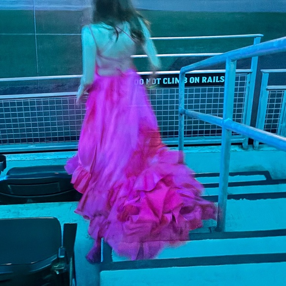 Pink Sherri Hill dress #56373 - Picture 5 of 8